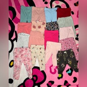 0-3 month girls pants